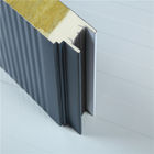 Anti Corrosion 100mm Metal Sandwich Panels Galvanzied Steel Sheet
