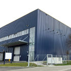 ساختمان پیش ساخته 100000 SQM انبار فولاد سبک Hangar Q235 Q345