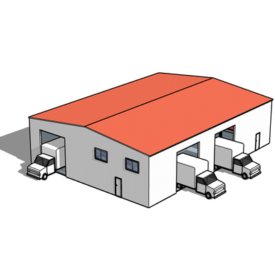Bolt Connection Peb Structure Industrial Warehouse Steel Structure With Galvanizing