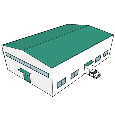 Bolt Connection Peb Structure Industrial Warehouse Steel Structure With Galvanizing
