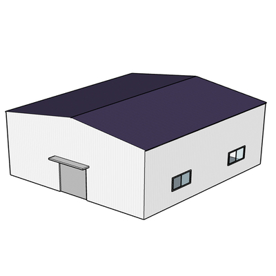 Bolt Connection Peb Structure Industrial Warehouse Steel Structure With Galvanizing