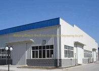 قابهای فلزی ساختمانهای صنعتی Q235 ، Q345 ساختمانهای انبار فولادی