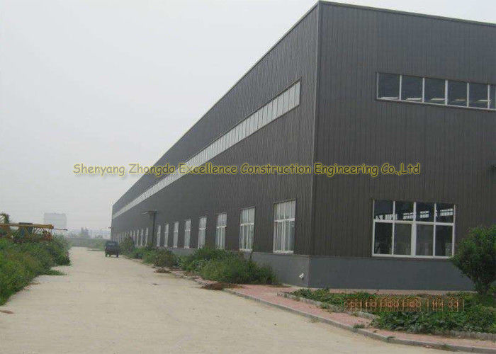 سازه های فلزی Prefab Q235 ، Q345 ساختمانهای کارخانه فولاد سازه های فلزی با افزایش ساختمان